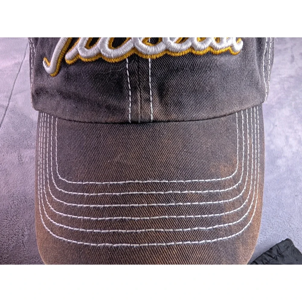 Titleist Missouri Tigers Golf Hat Faded Black Adjustable Strapback Cap - Picture 5 of 12